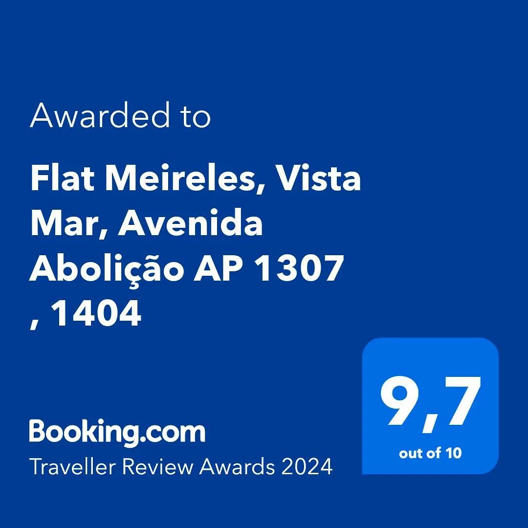 Flat Meireles, Vista Mar, Avenida Abolicao Ap 1307 , 1404 Fortaleza  Apartment Fortaleza (Ceara)